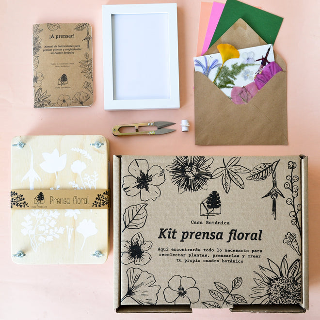 Kit Prensa Botánica